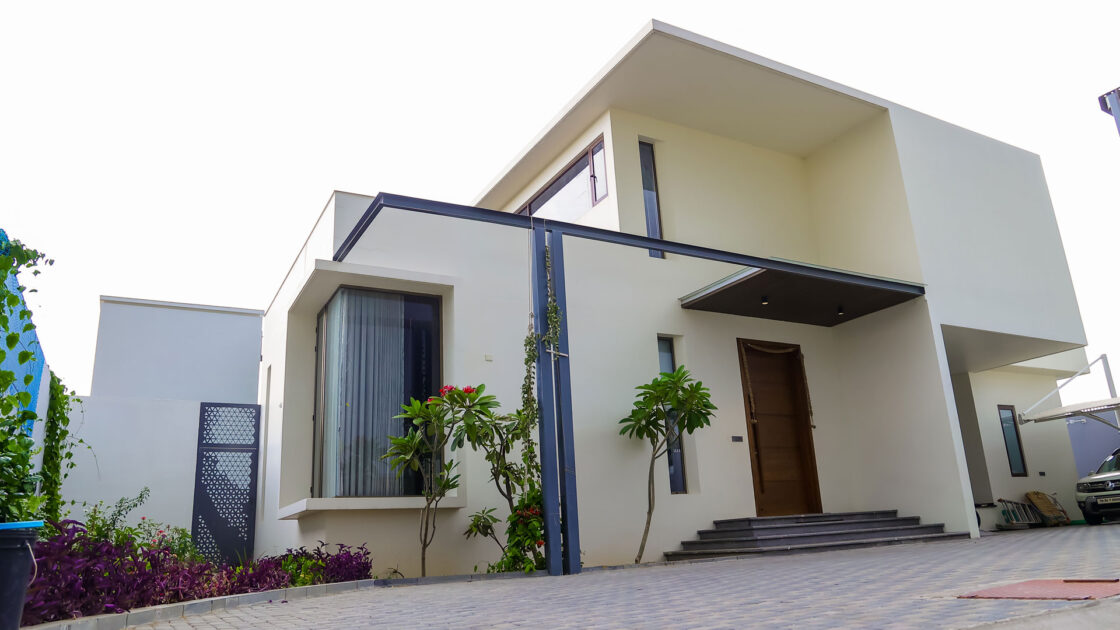 Modern Corner Villa
